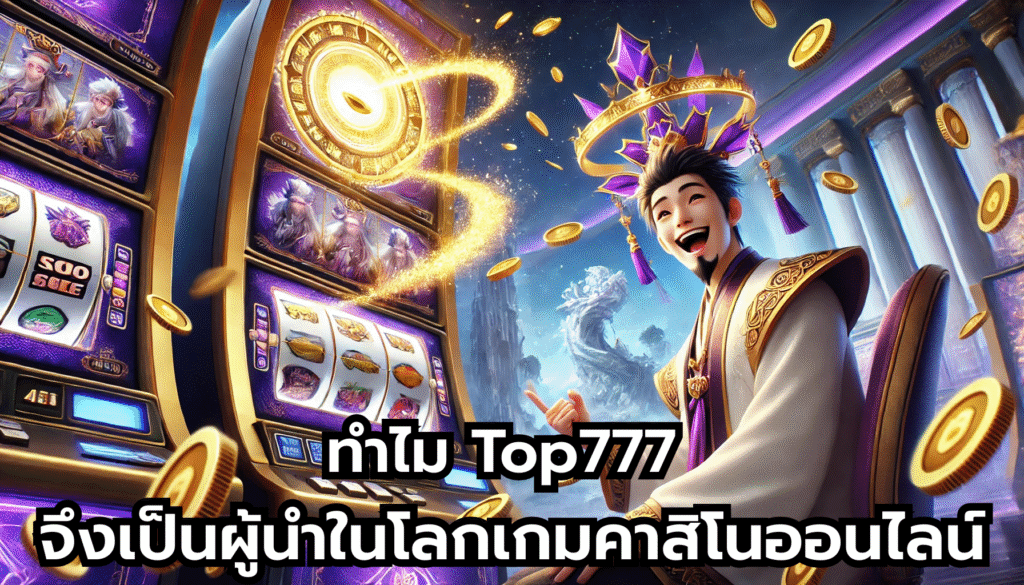ทำไม Top777 จึงเป็นผู้นำในโลกเกมคาสิโนออนไลน์