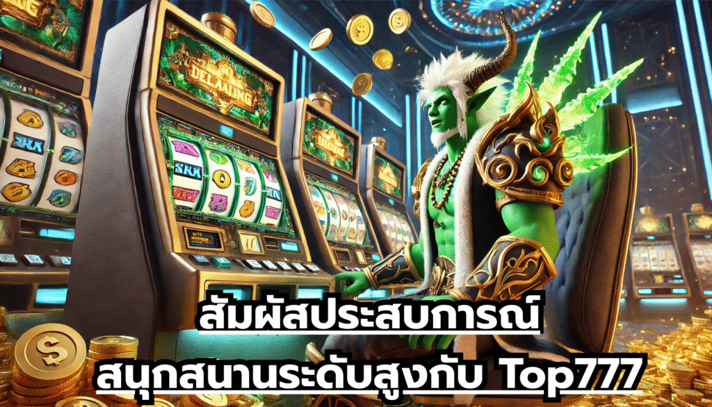 สัมผัสประสบการณ์สนุกสนานระดับสูงกับ Top777