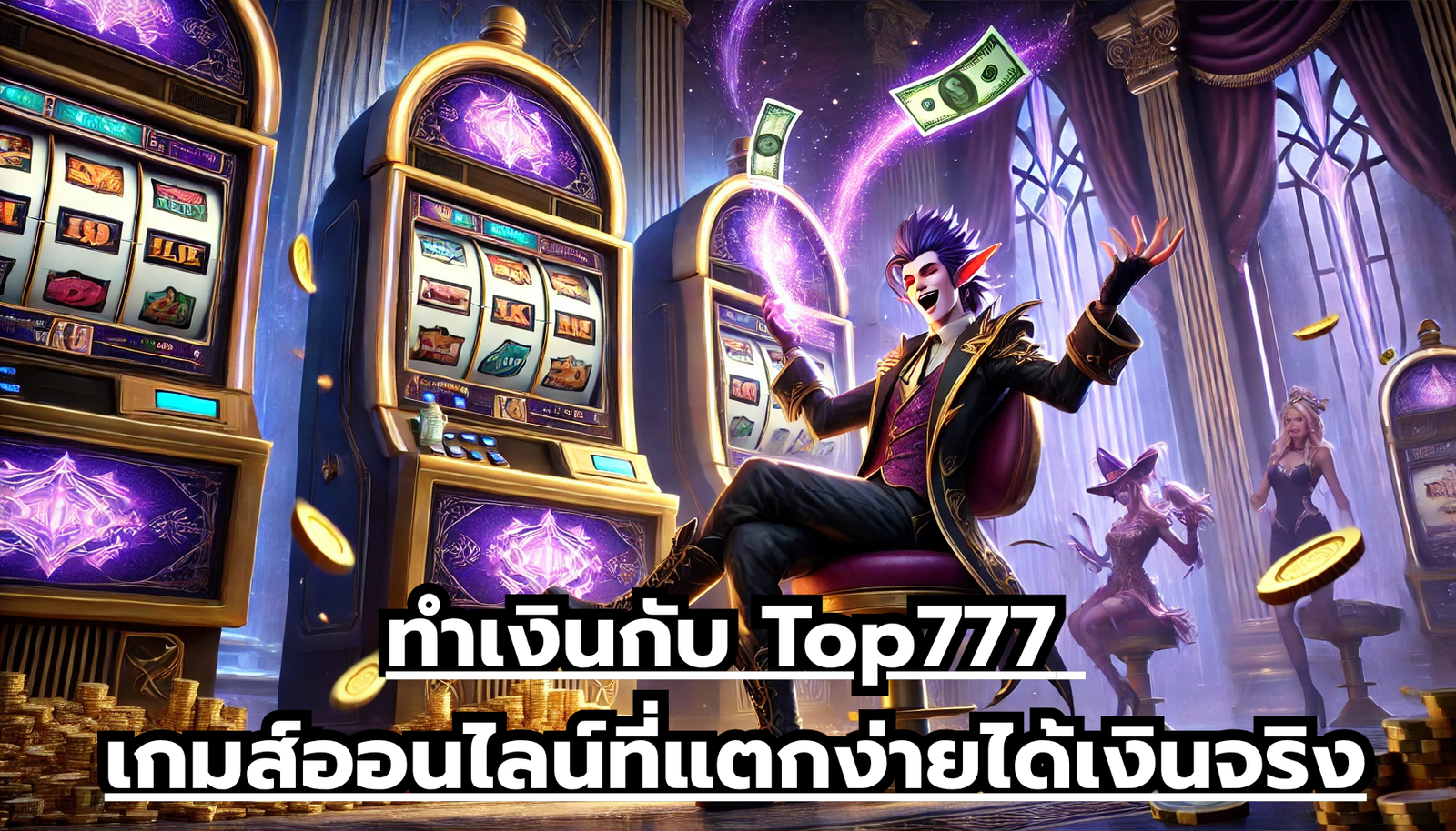 ทำเงินกับ Top777 เกมส์ออนไลน์ที่แตกง่ายได้เงินจริง