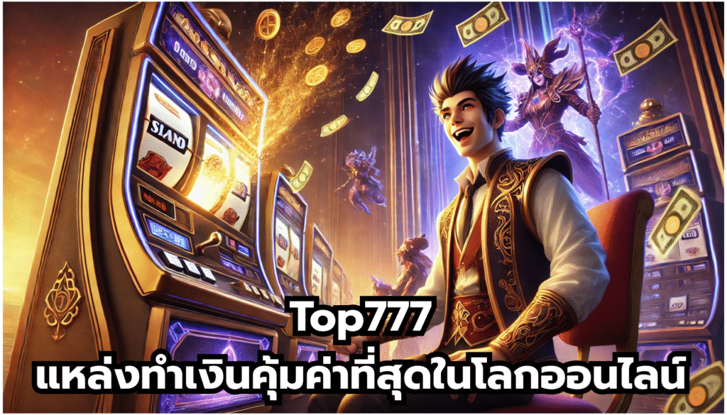Top777 แหล่งทำเงินคุ้มค่าที่สุดในโลกออนไลน์