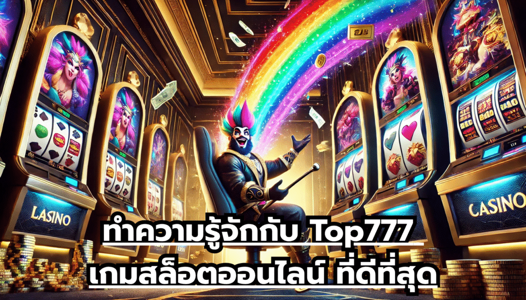 ทำความรู้จักกับ Top777 เกมสล็อตออนไลน์ ที่ดีที่สุด