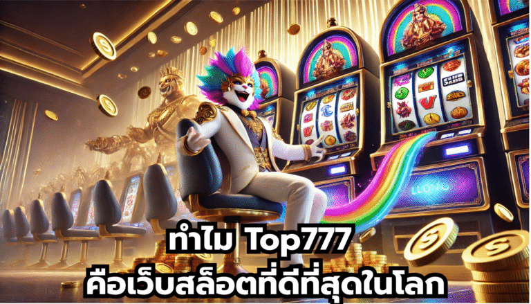 ทำไม Top777 คือ เว็บสล็อตที่ดีที่สุดในโลก