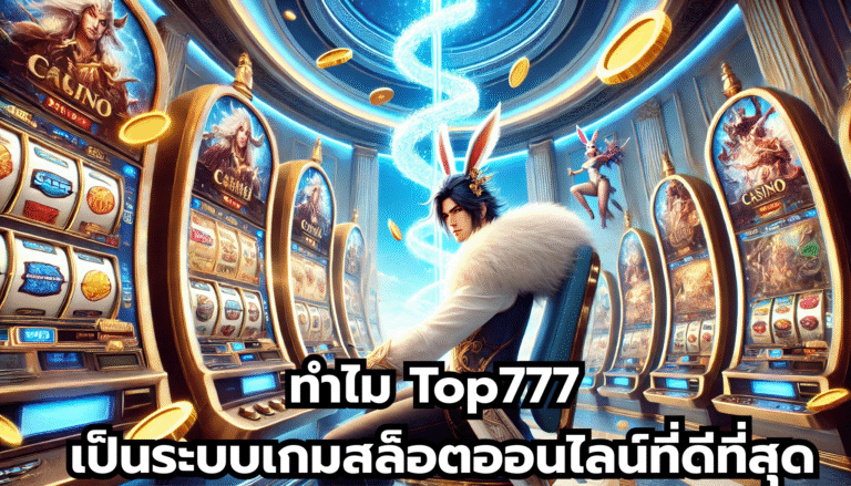 ทำไม Top777 เป็นระบบเกมสล็อตออนไลน์ที่ดีที่สุด