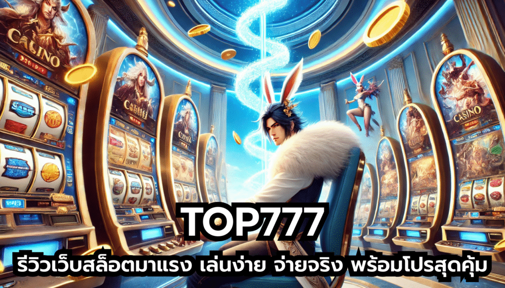 TOP777 รีวิวเว็บสล็อตมาแรง เล่นง่าย จ่ายจริง พร้อมโปรสุดคุ้ม